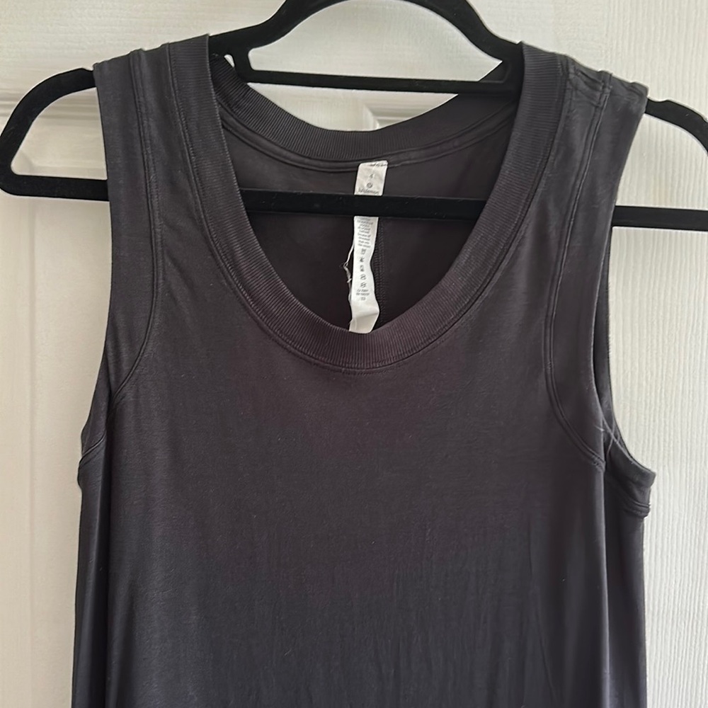 Lululemon Black Tank Maxi Dress